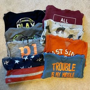 Lot of 8 2T boys hoodies